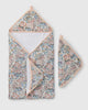 Loulou Lollipop Hooded Towel Set - English Garden