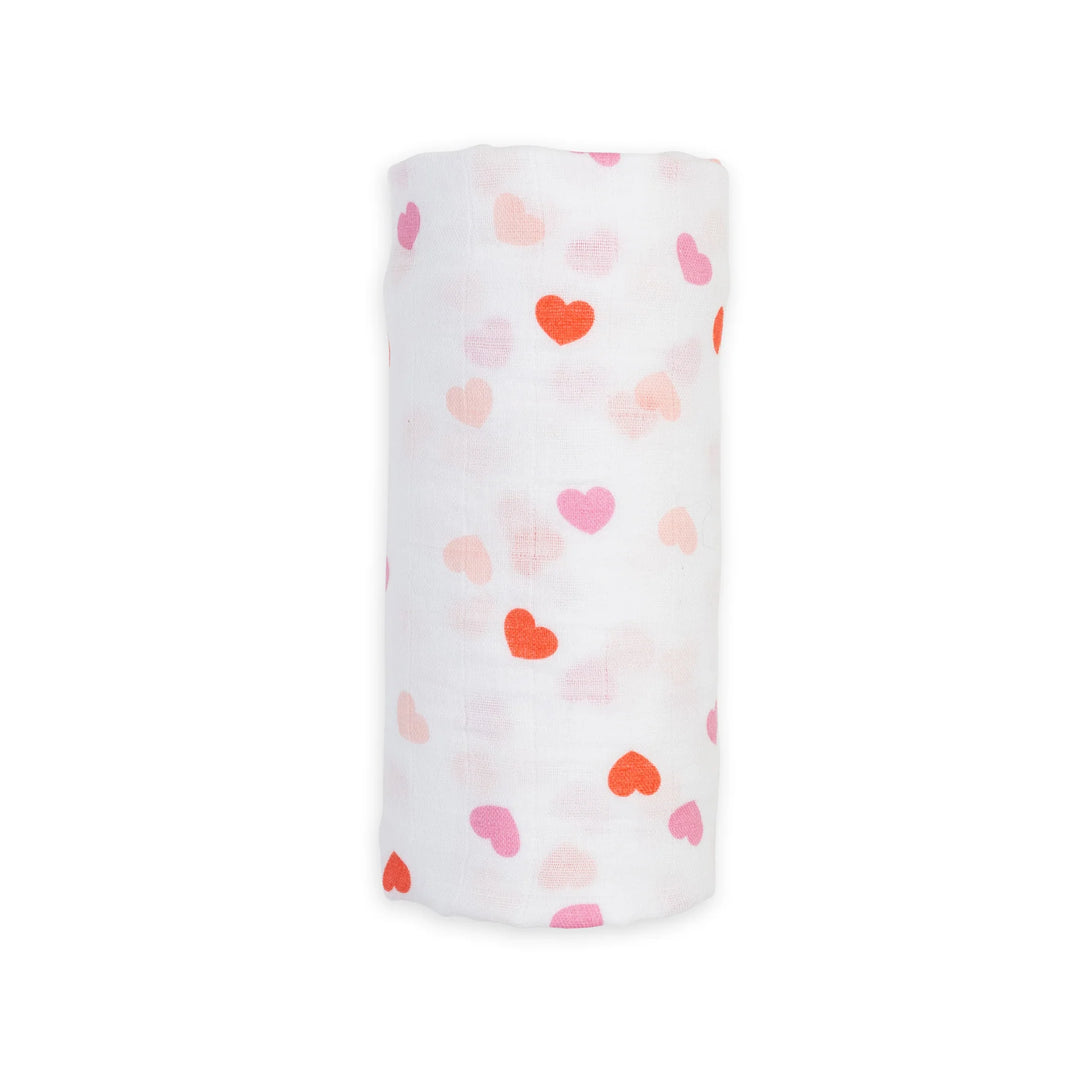 Lulujo Swaddle Blanket Muslin Cotton LG