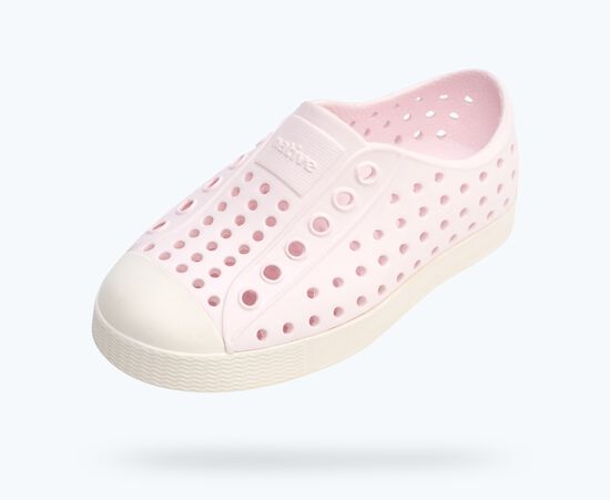 Native Jefferson Shoes - Milk Pink/Shell White