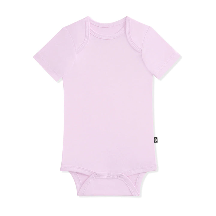 Kyte Baby Short Sleeve Bodysuit - Thistle