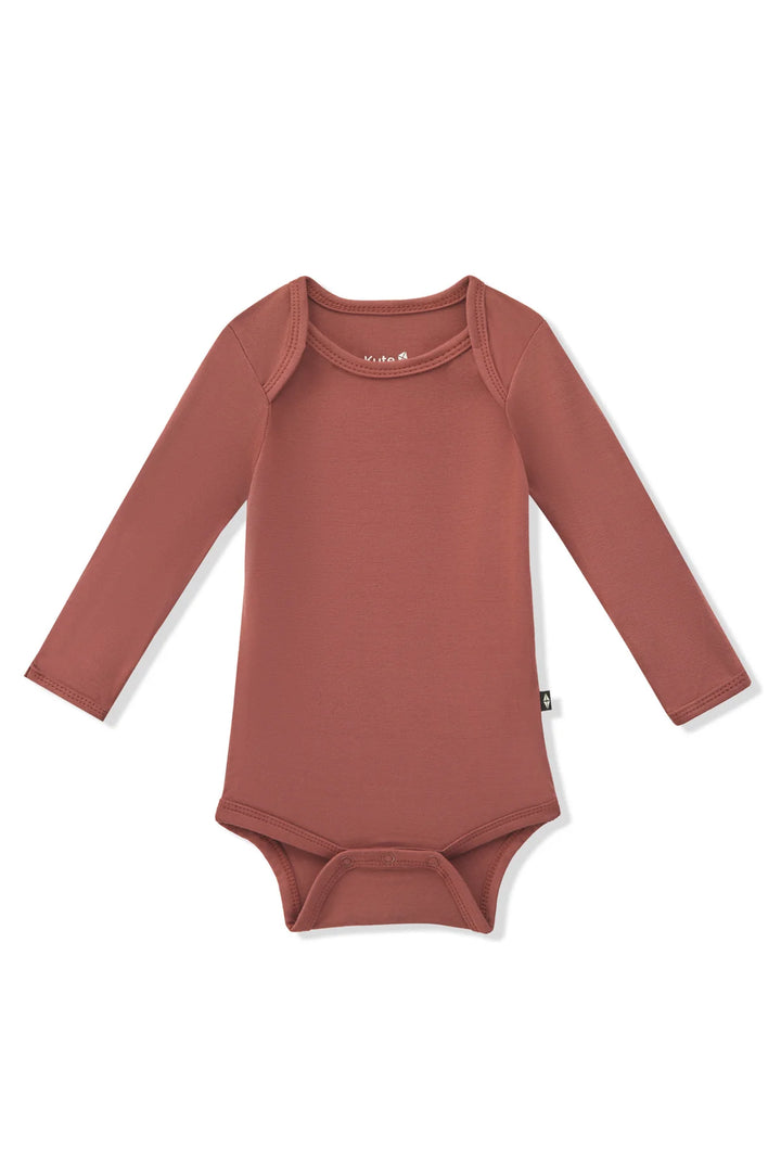 Kyte Baby Long Sleeve Bodysuit - Ember