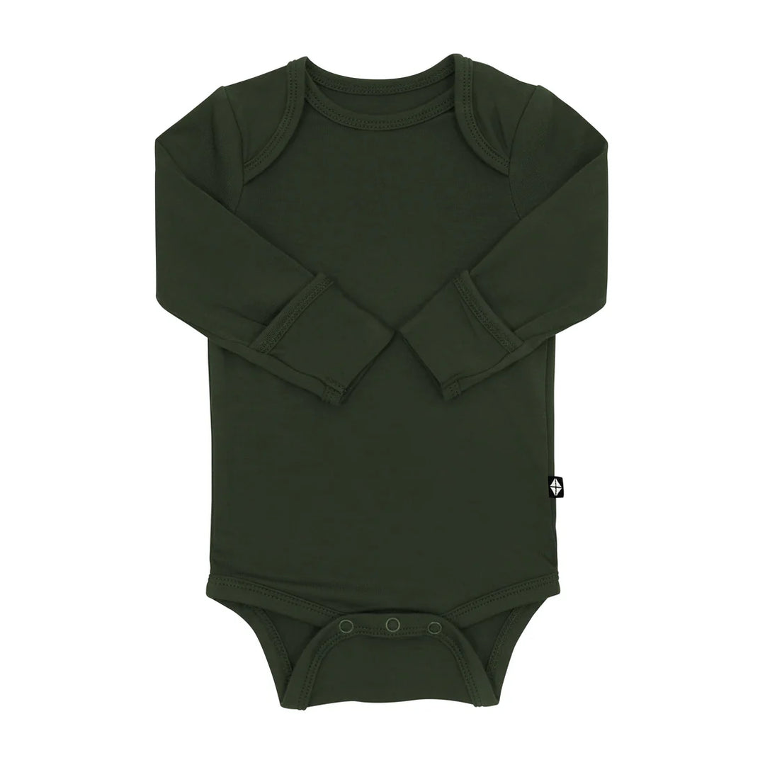 Kyte Baby Long Sleeve Bodysuit - Fir