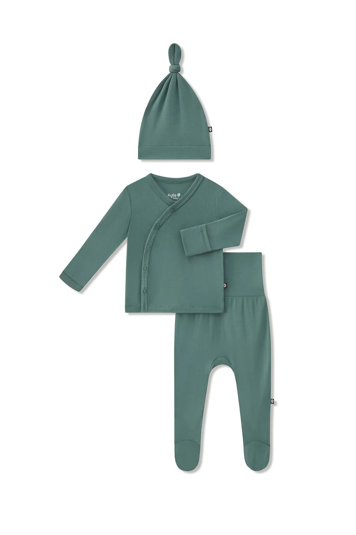 Kyte Baby Take Me Home Set with Cap - Pine