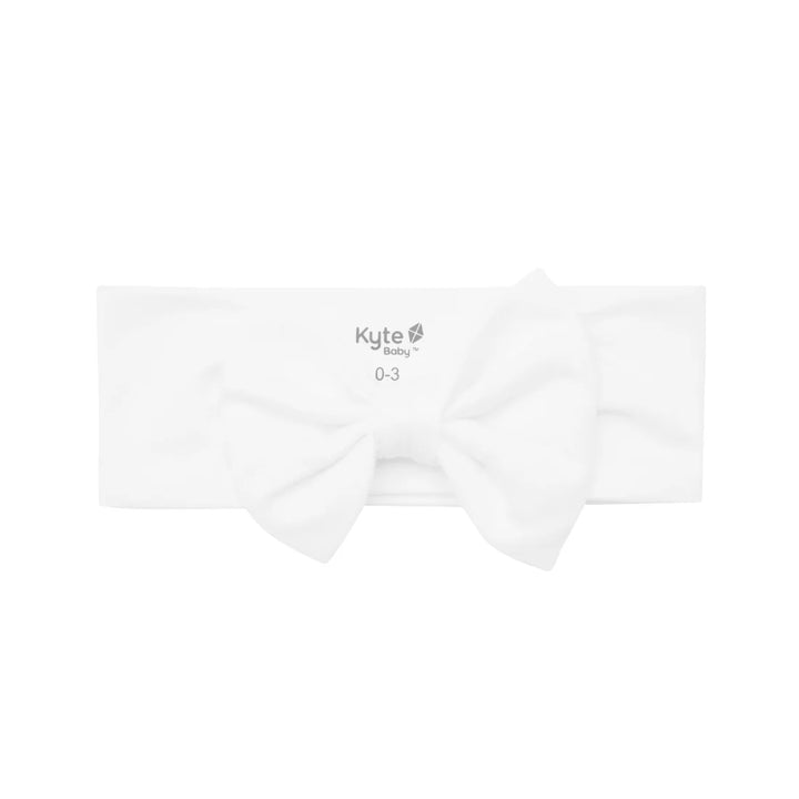Kyte Baby Bow Headband - Cloud