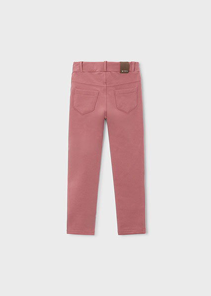 Mayoral Fleece Lined Jeggings - Pink