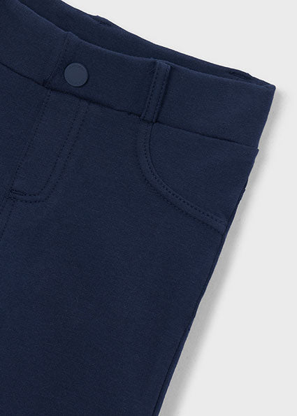 Mayoral Fleece Lined Jeggings - Navy