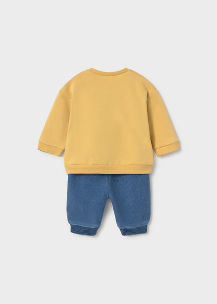 Mayoral Pants and Sweatshirt Set - Ochre