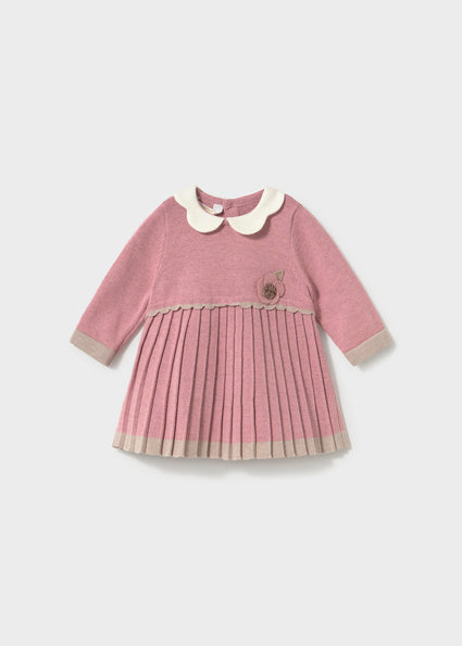 Mayoral Knit Dress - Cipria