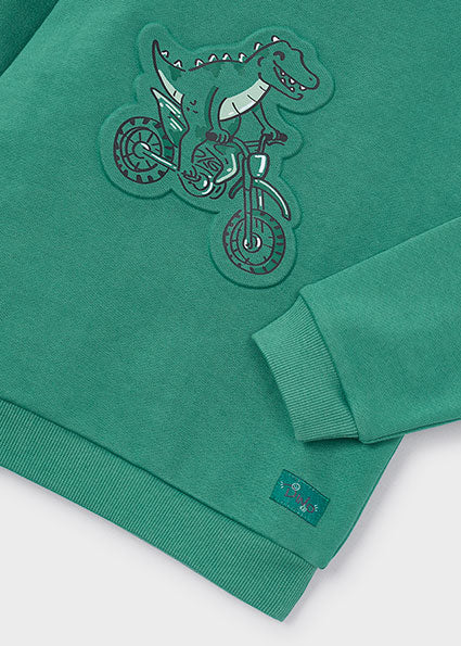 Mayoral Embroidered Sweatshirt - Acacia