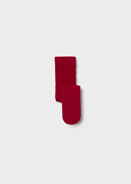 Mayoral Baby Tights - Red