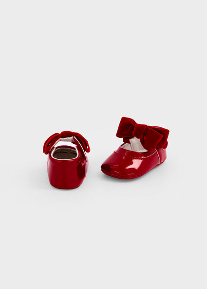 Mayoral Bow Mary Janes - Red