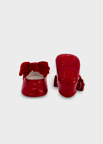 Mayoral Bow Mary Janes - Red