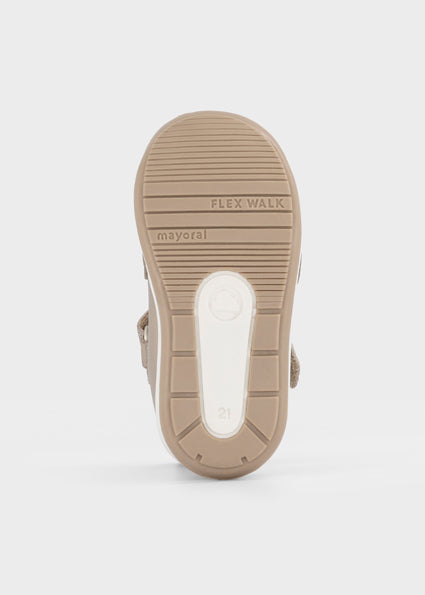 Mayoral Heart Mary Jane Shoe - Gold
