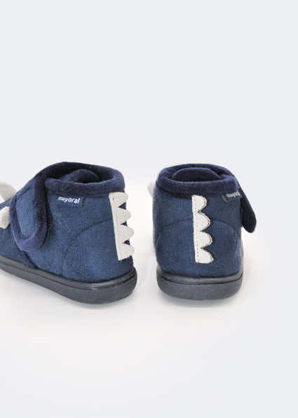 Mayoral Slippers - Navy Dinosaur