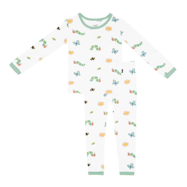 Kyte Baby Long Sleeve Pajama Set - The Very Hungry Caterpillar