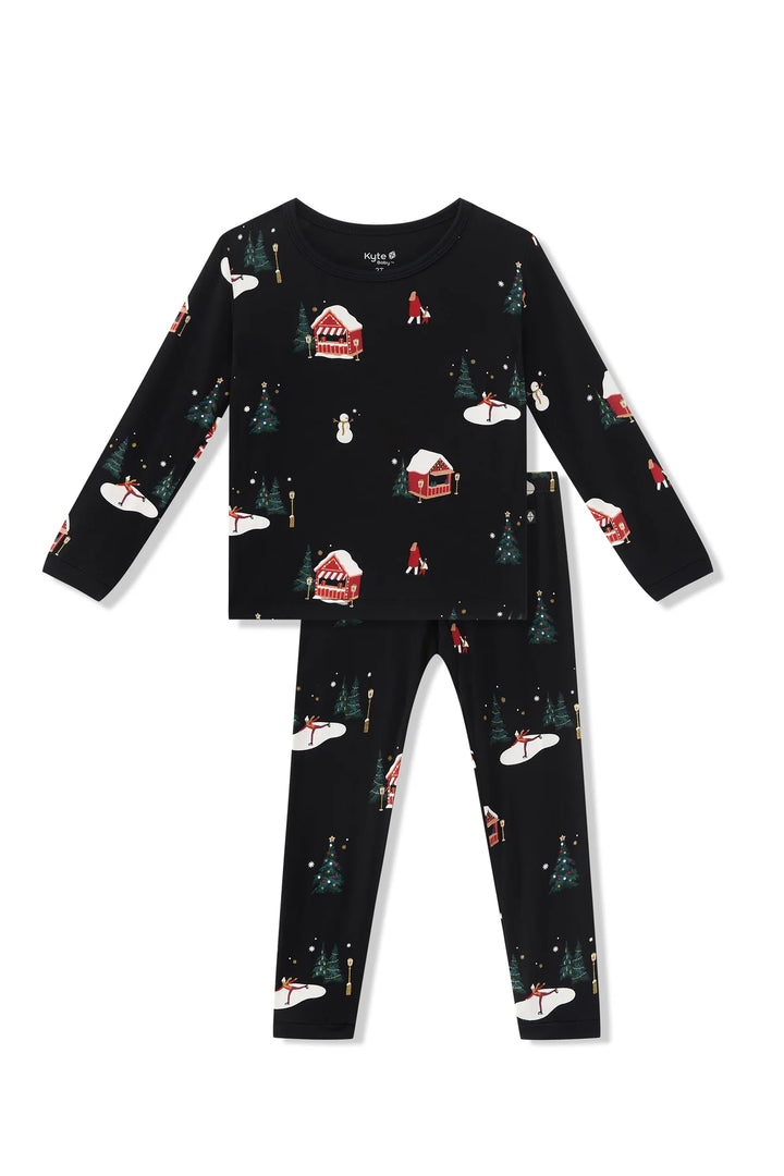 Kyte Baby Long Sleeve Toddler Pajama Set - Winter Wonderland