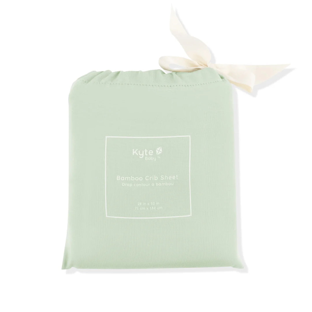 Kyte Baby Crib Sheet - Basil