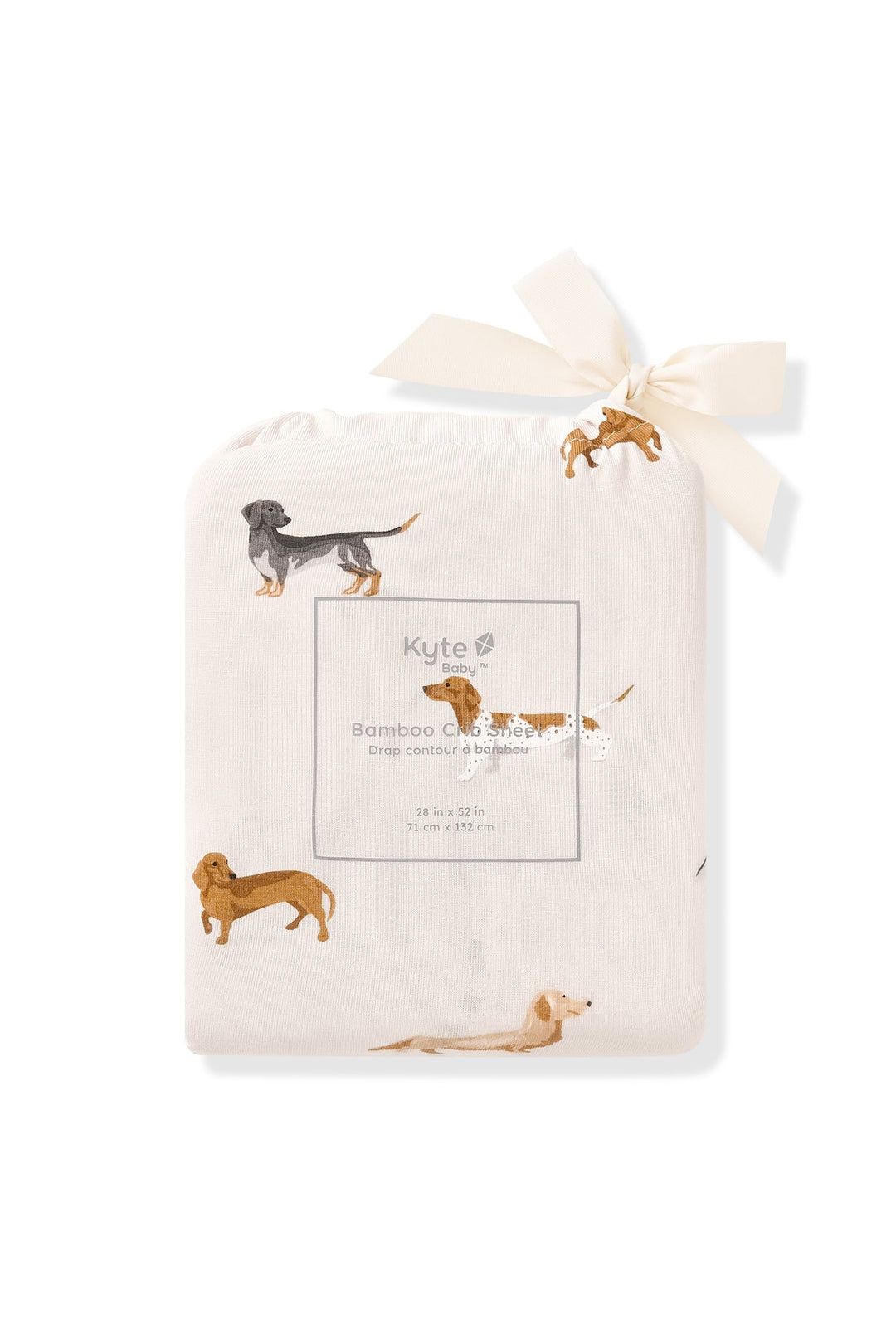 Kyte Baby Crib Sheet - Dachshund