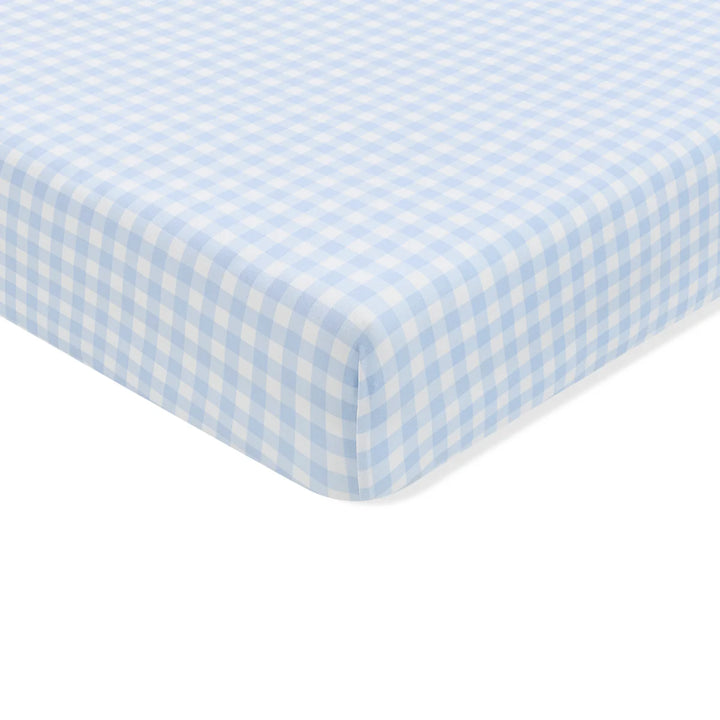 Kyte Baby Crib Sheet - Gingham Breeze