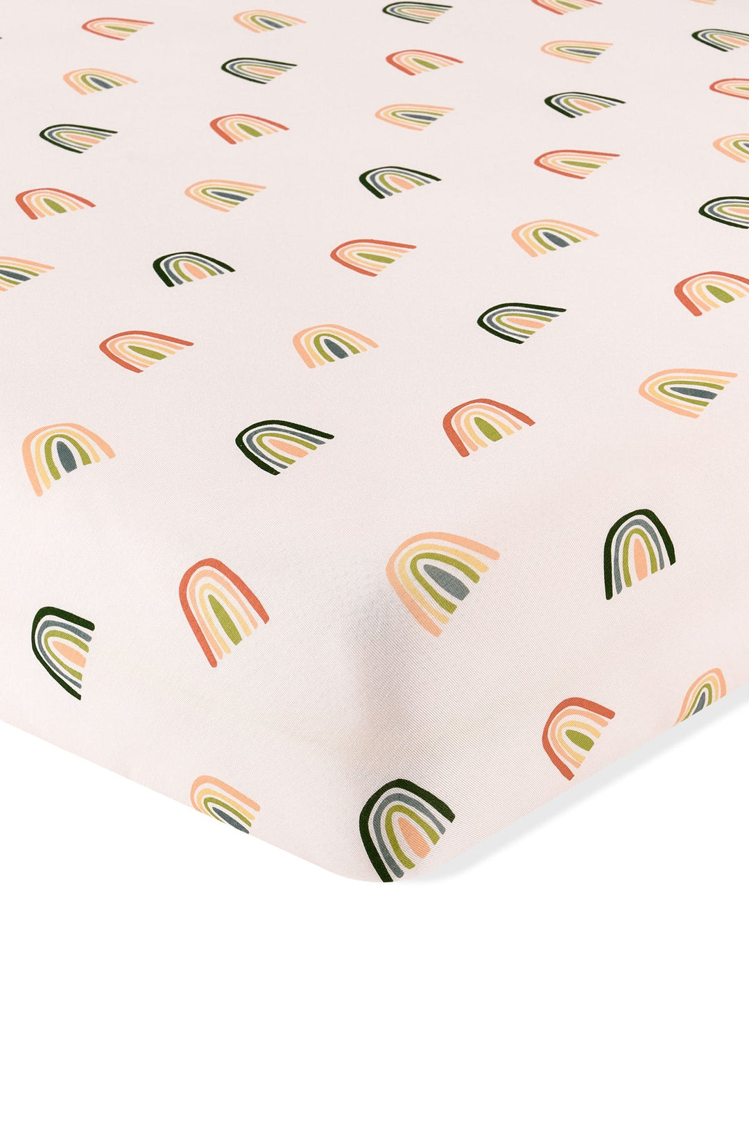 Kyte Baby Crib Sheet - Retro Rainbow