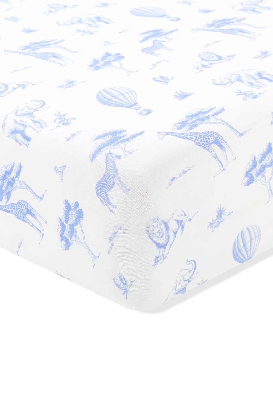 Kyte Baby Crib Sheet - Toile Safari