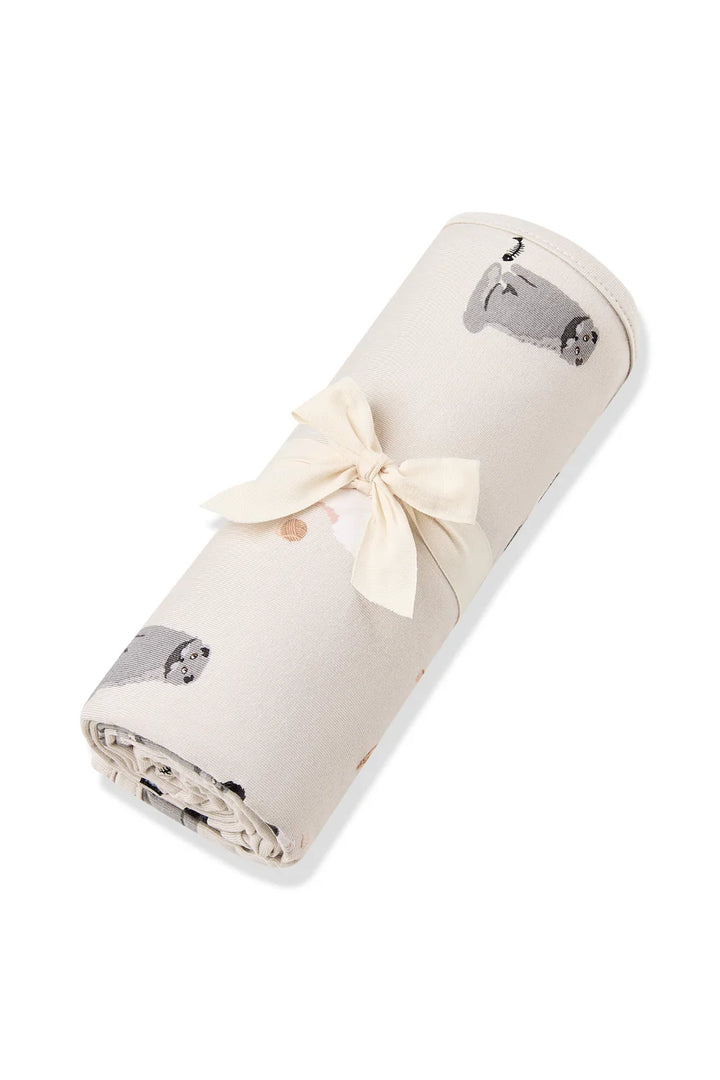 Kyte Baby Swaddle Blanket - Fluffy Cat