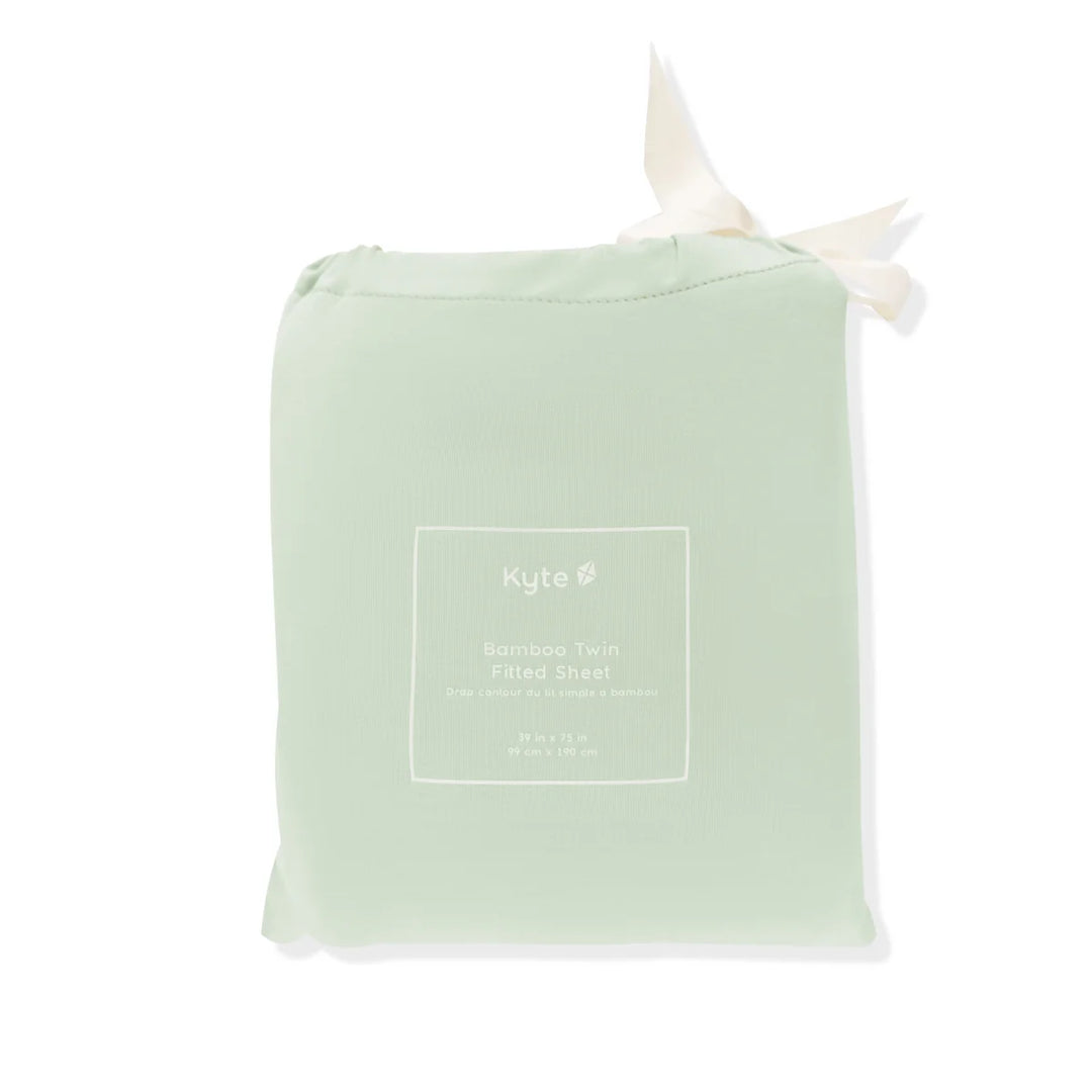 Kyte Baby Twin Sheet - Basil
