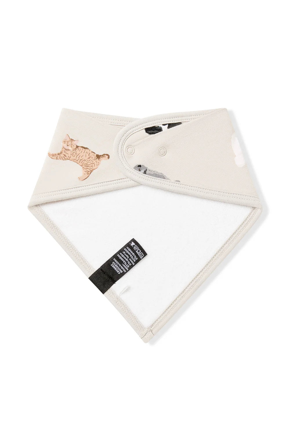 Kyte Baby Bib - Fluffy Cat