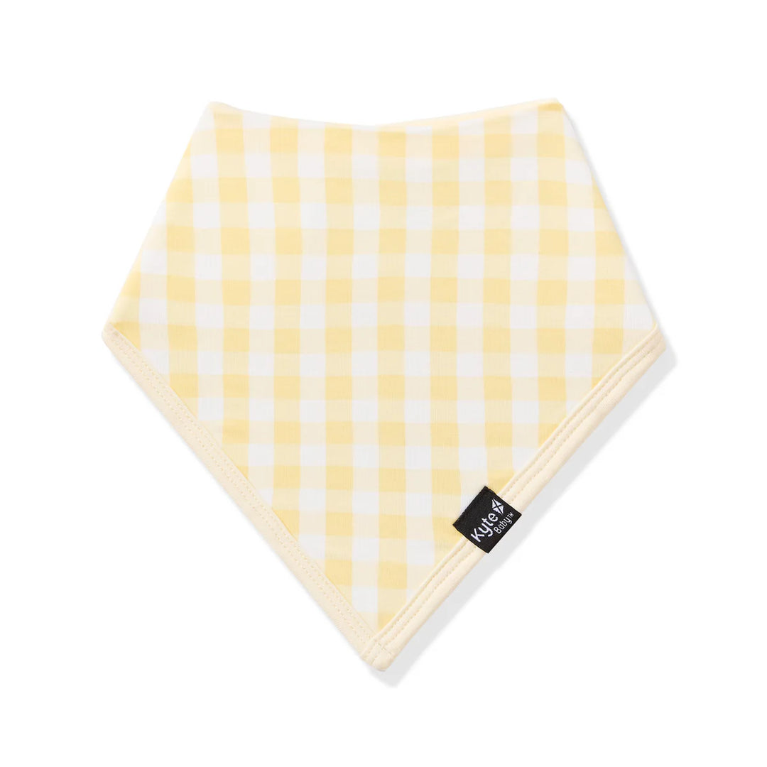 Kyte Baby Bib - Gingham Chamomile
