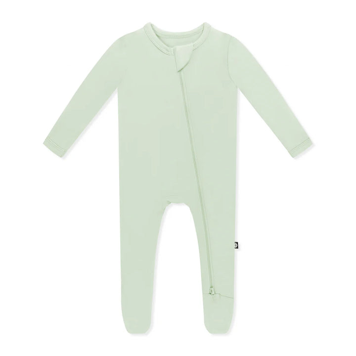Kyte baby Zippered Footie - Basil