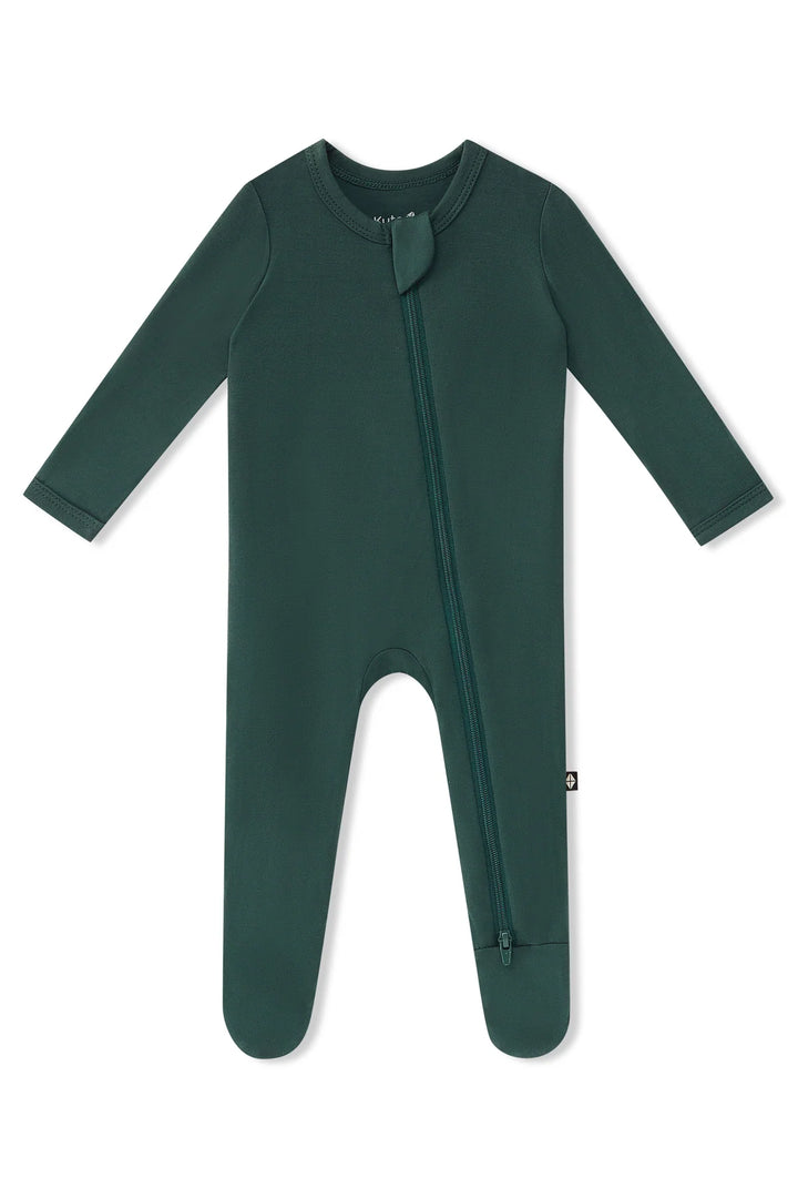 Kyte Baby Zippered Footie - Cypress