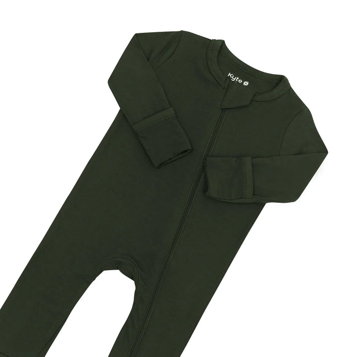 Kyte Baby Zippered Footie - Fir