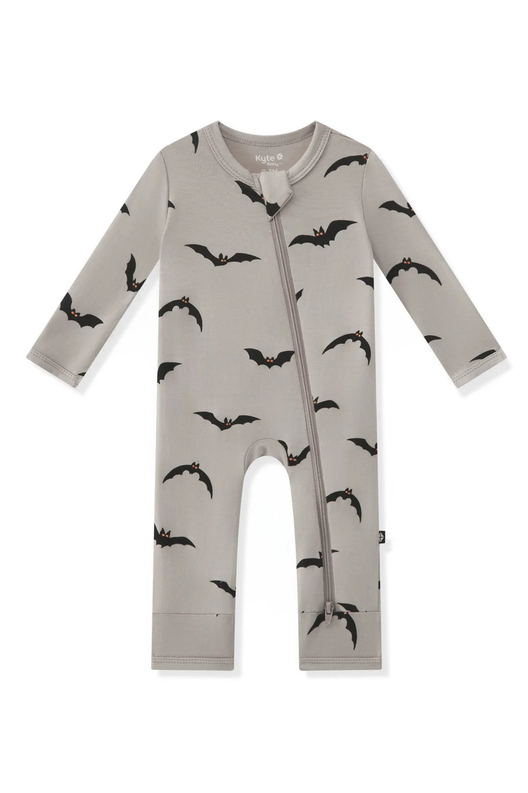 Kyte Baby Zippered Romper - Bats