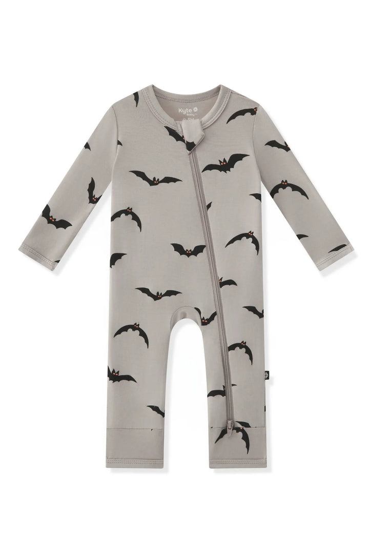 Kyte Baby Zippered Romper - Bats