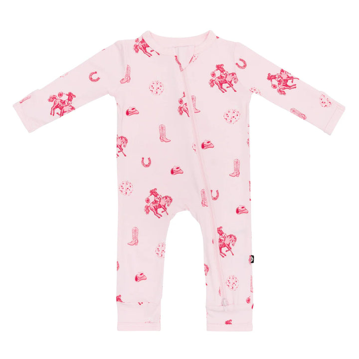 Kyte Baby Zippered Romper - Disco Cowgirl