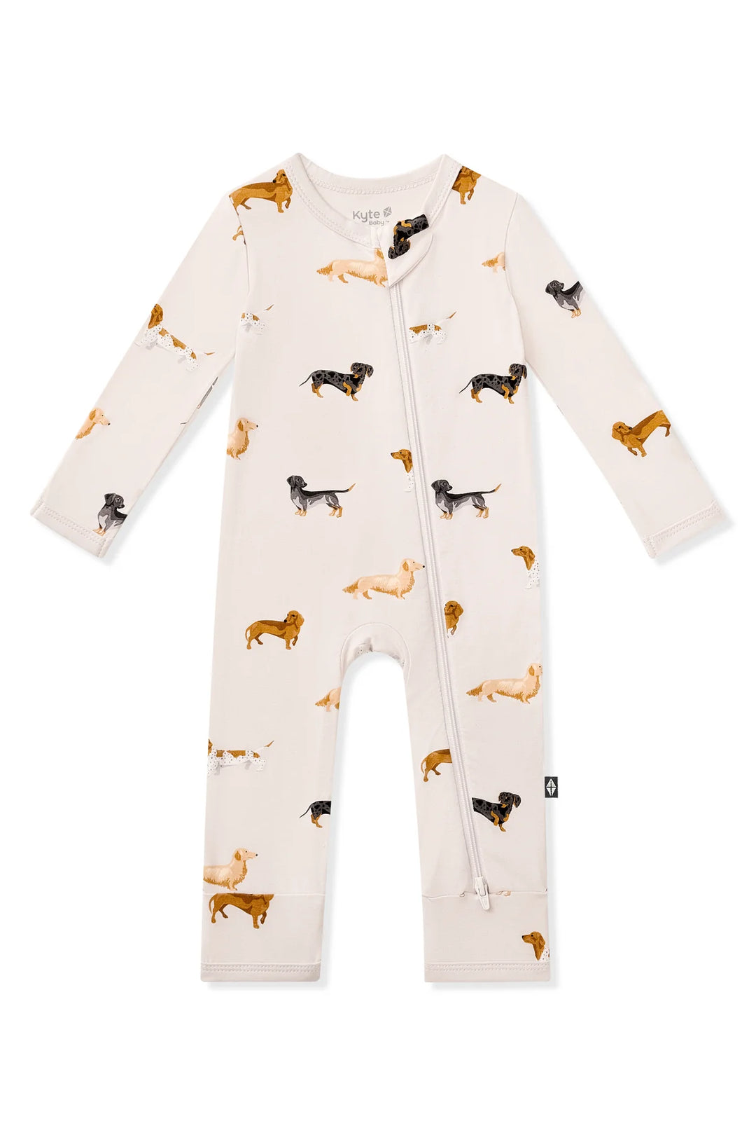 Kyte Baby Zippered Romper - Dachshund