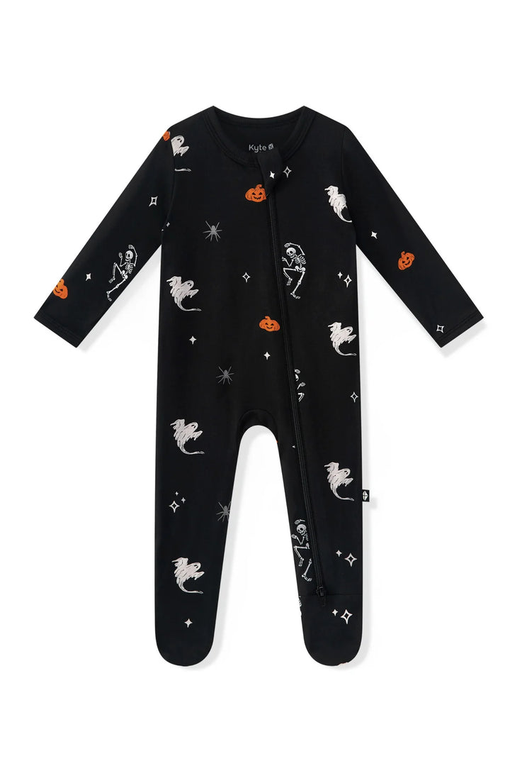 Kyte Baby Zippered Footie - Halloween Friends