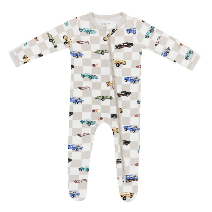 Kyte Baby Zippered Footie - Fast &amp; Fierce