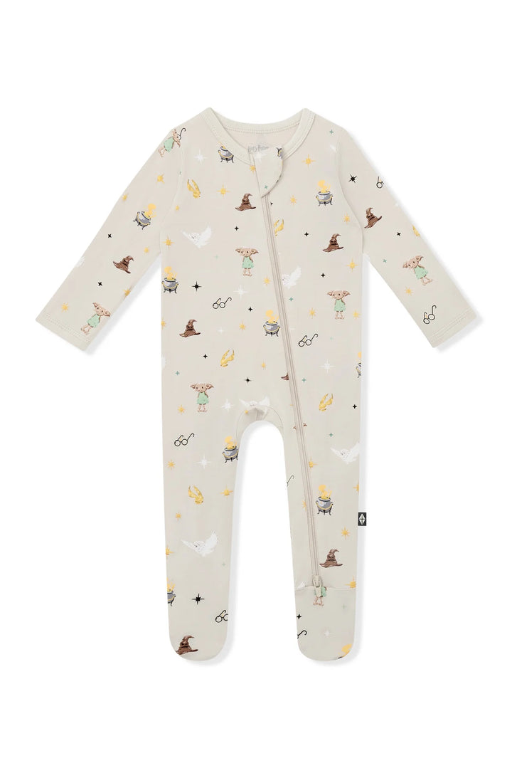 Kyte Baby Zippered Footie - Starry Icon