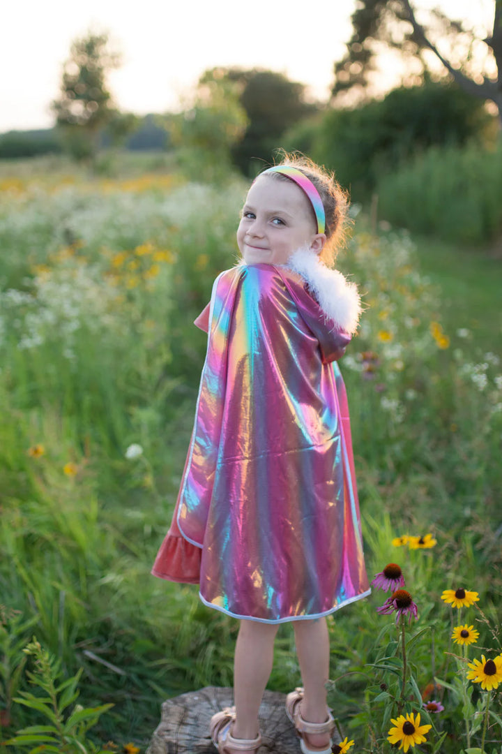 Great Pretenders Rainbow Princess Cape
