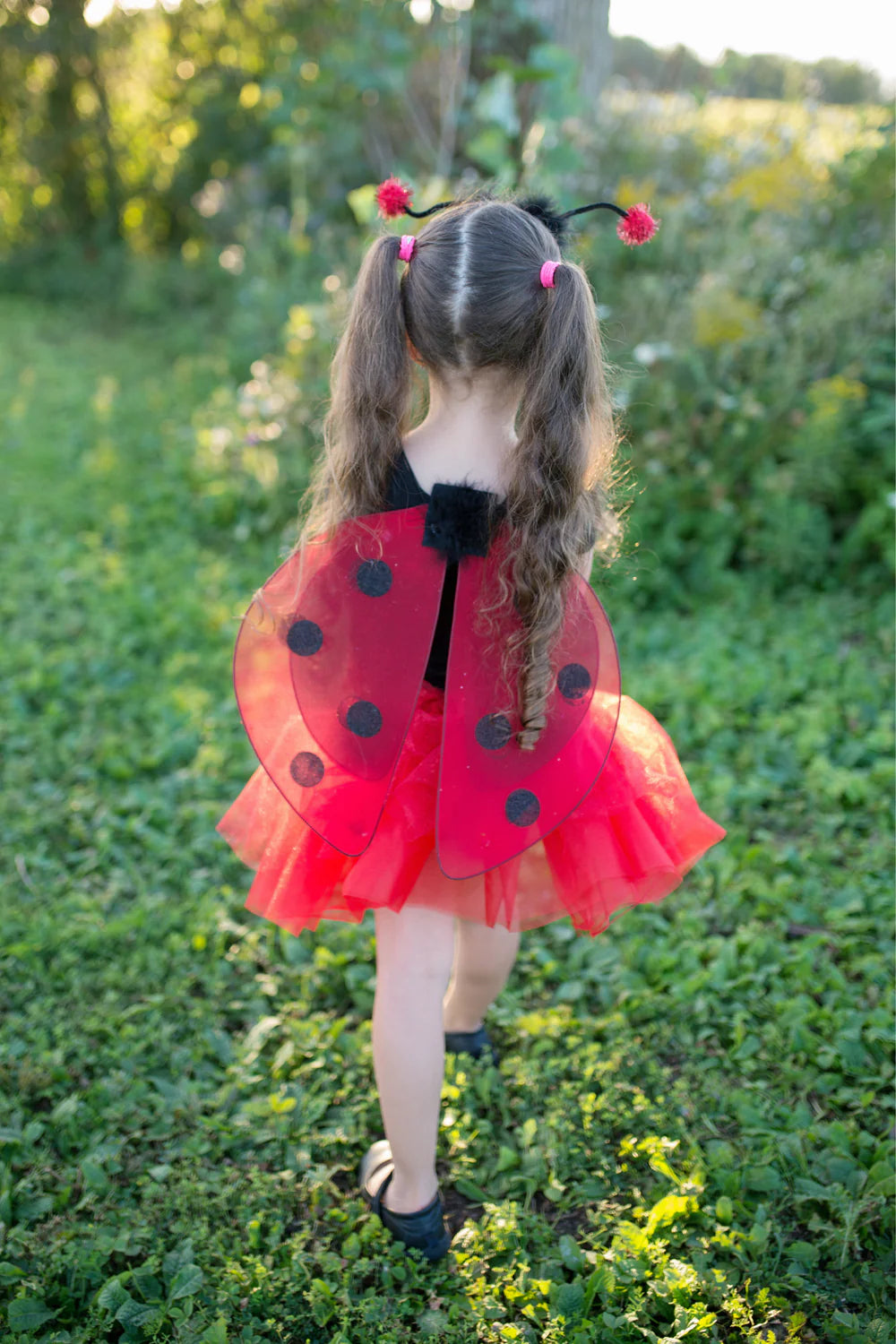 Great Pretenders Glitter Ladybug Tutu, WIngs &amp; Headband
