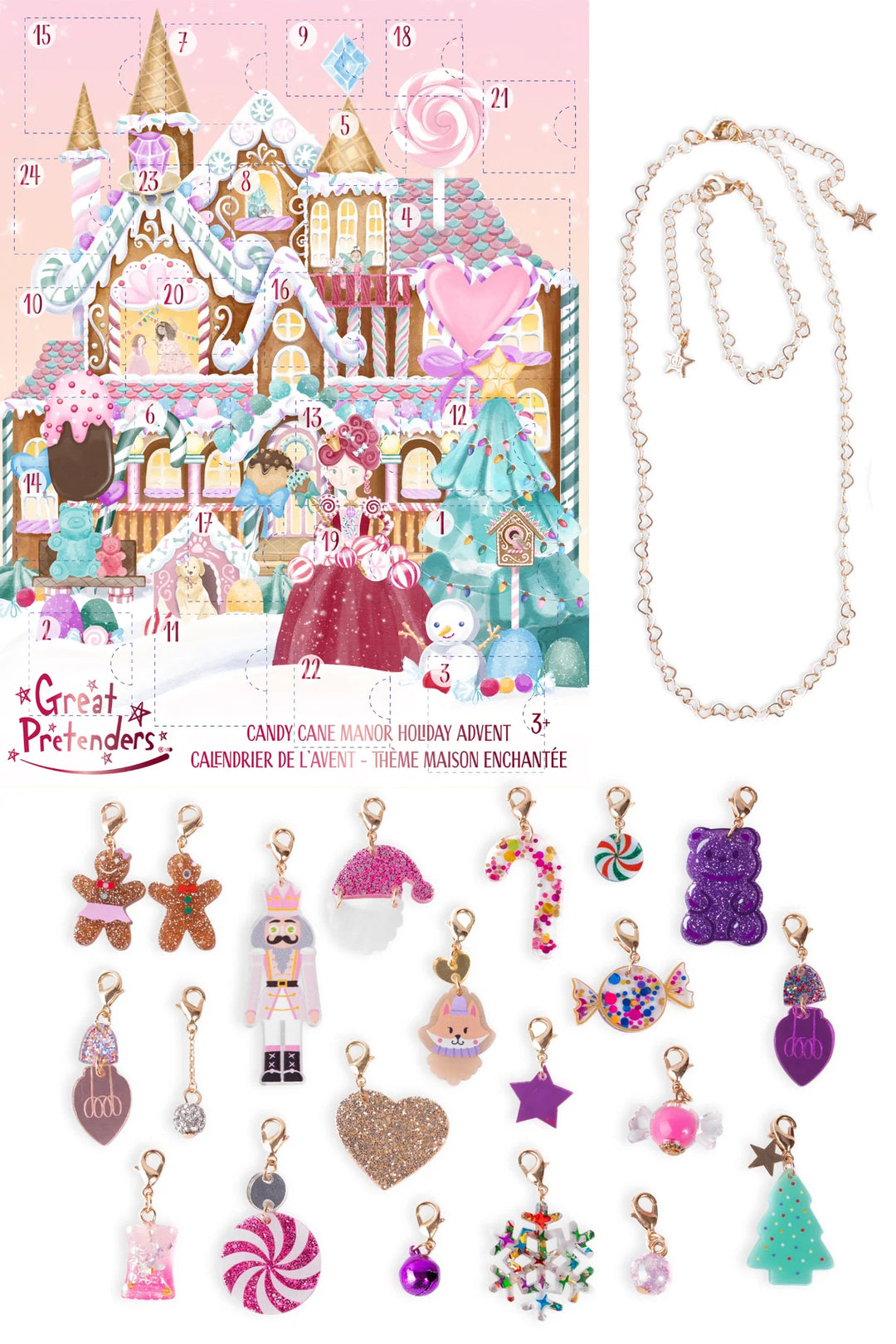 Great Pretenders Candy Cane Manor Holiday Advent Calender