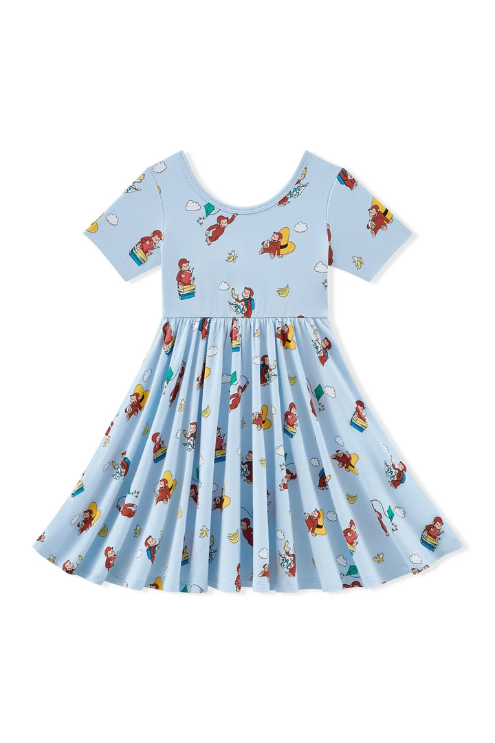 Kyte Baby Twirl Dress - Curious George