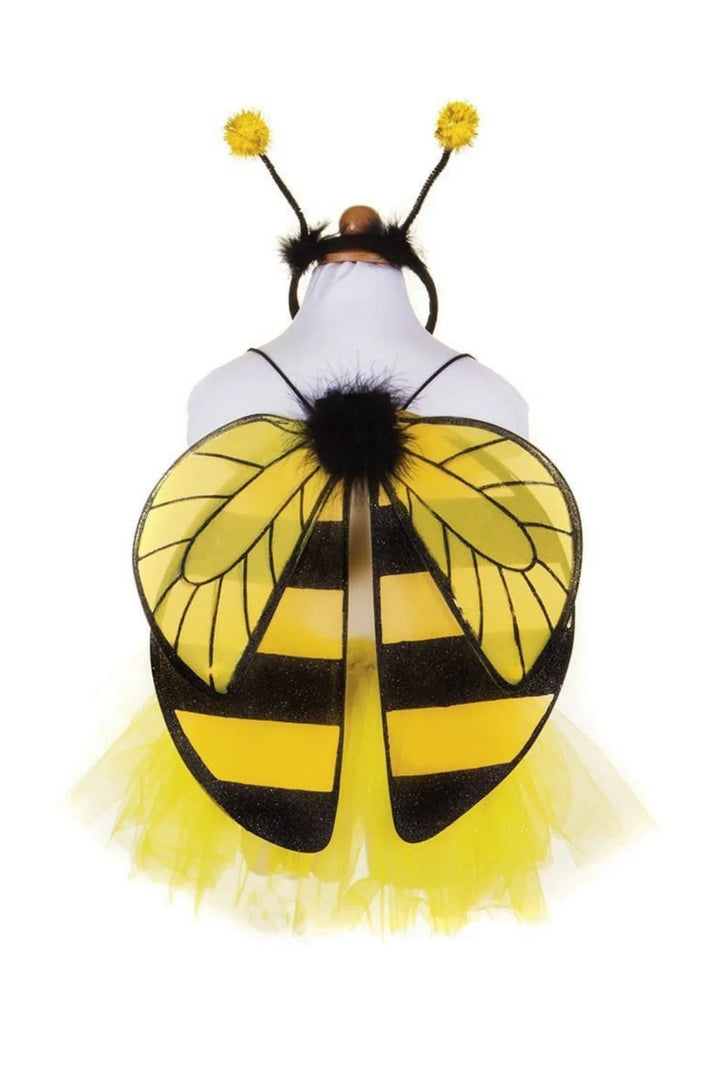 Great Pretenders Glitter Bumblebee Tutu wtih Wings &amp; Headband