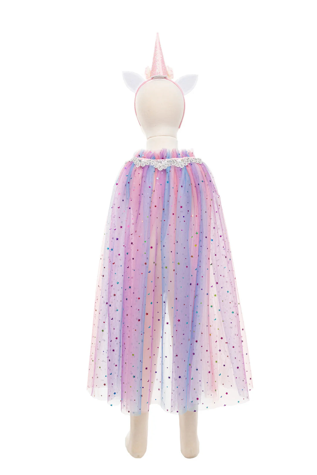 Great Pretenders Rainbow Unicorn Cape &amp; Headband Set