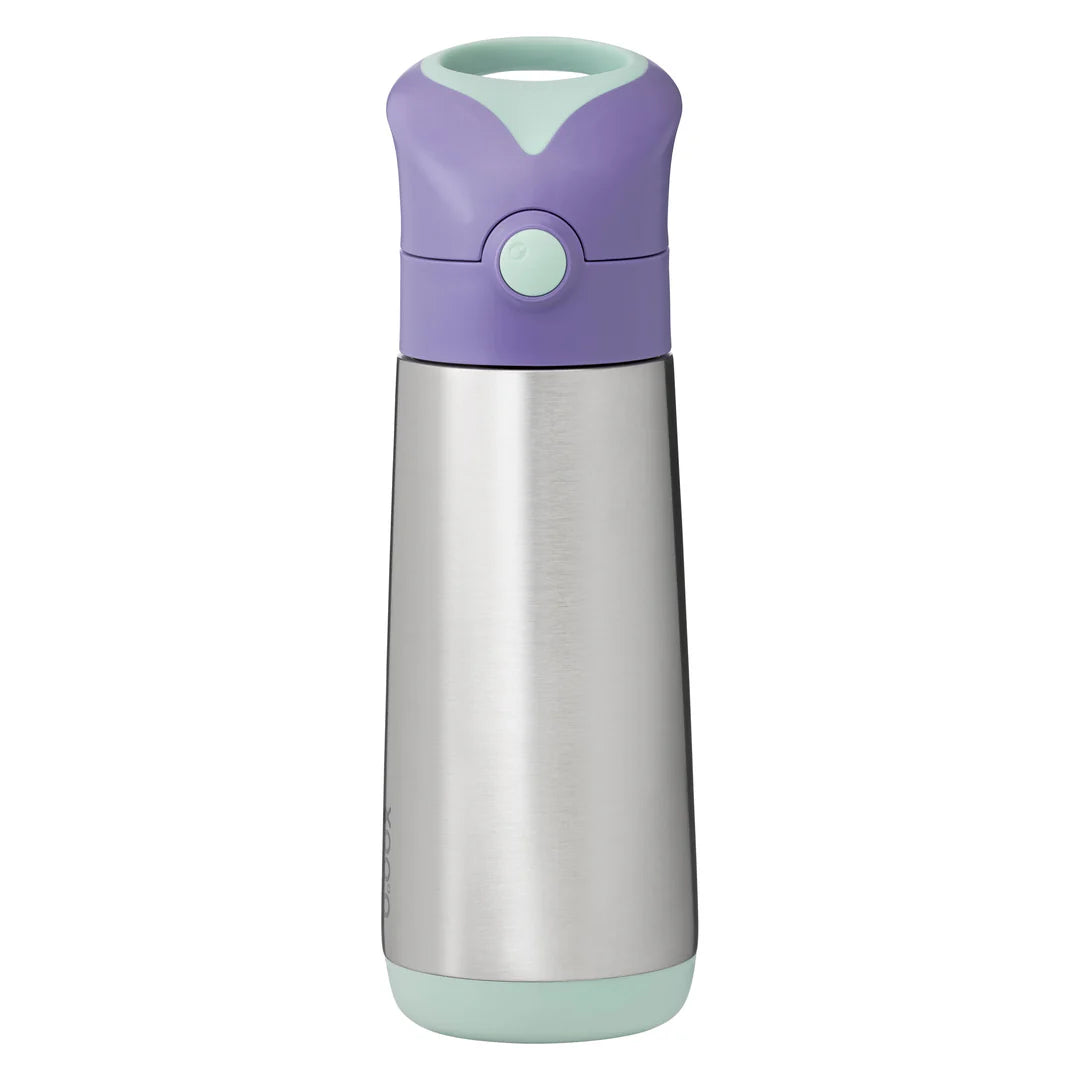 B.box Insulated Drink Bottle 350ml - Lilac Pop