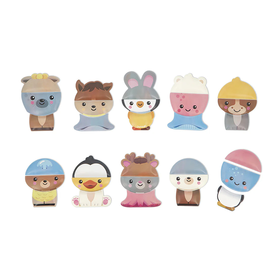 Janod Bath Mix &amp; Match - Animals