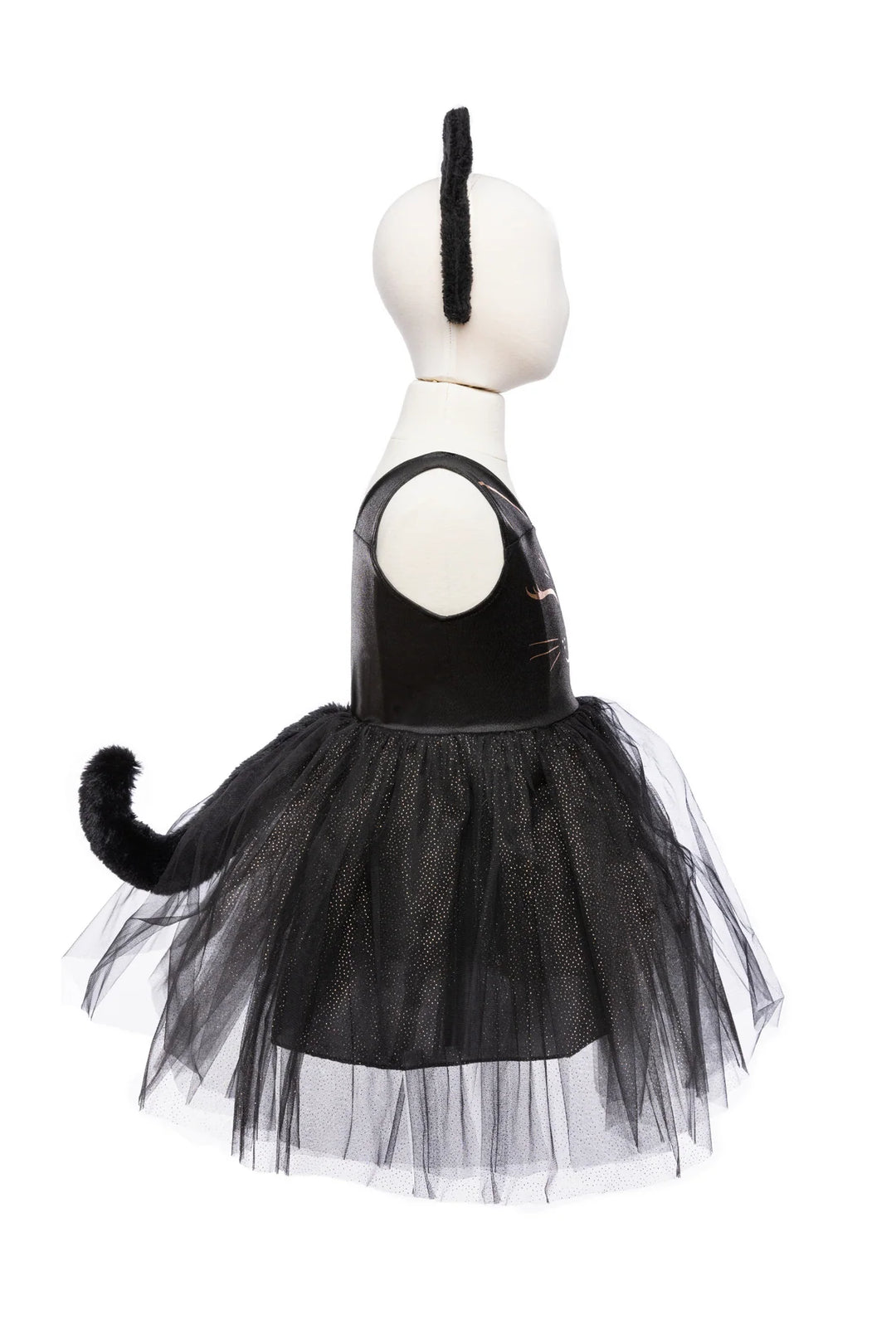 Great Pretenders Black Cat Dress &amp; Headpiece