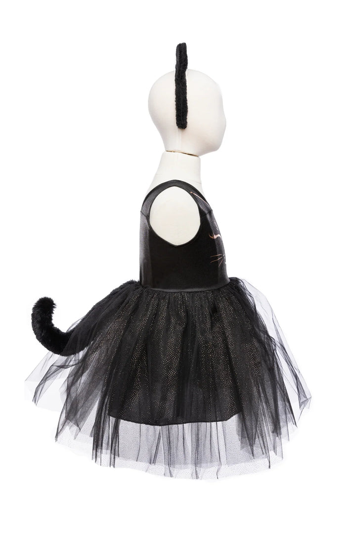 Great Pretenders Black Cat Dress &amp; Headpiece