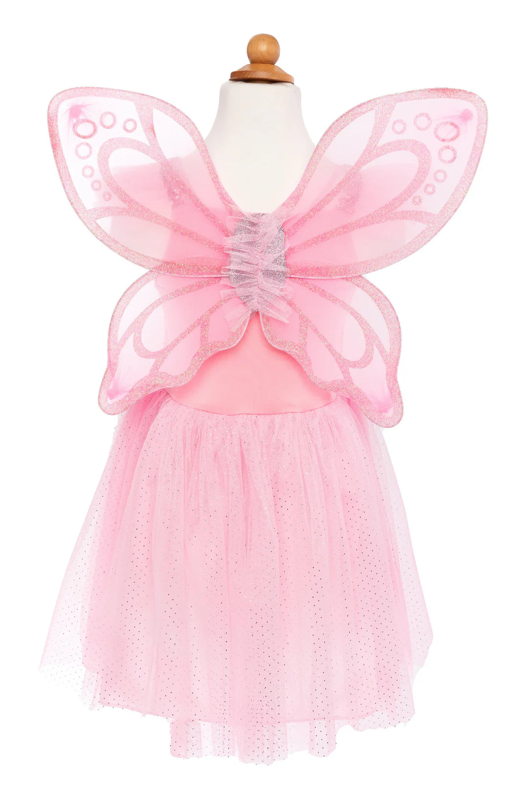 Great Pretenders Sequins Butterfly Dress &amp; Wings - Pink